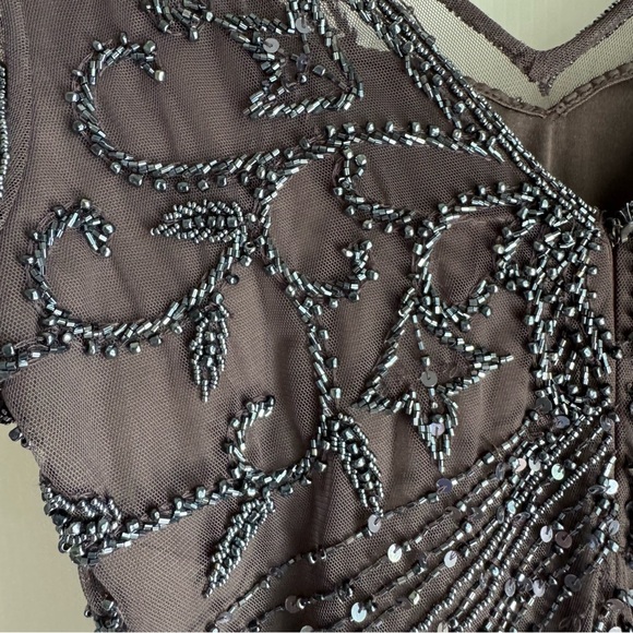 Pisarro Nights Black and Silver Embellished Dress **see note - Picture 11 of 15